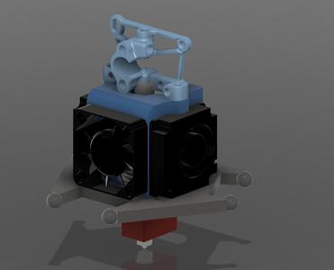 FLSun Super Racer - Sherpa Mini Housing / Mount (no inserts)
