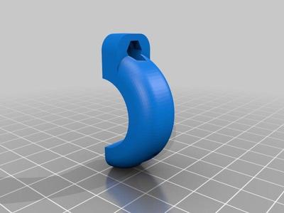 Handlebar clock bracket