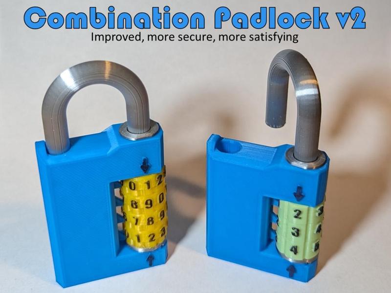 Combination Padlock v2