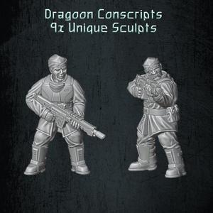 Dragoon Conscripts (bonus modular bits)
