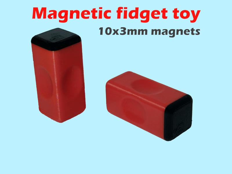 Magnetic fidget toy (Focket type)