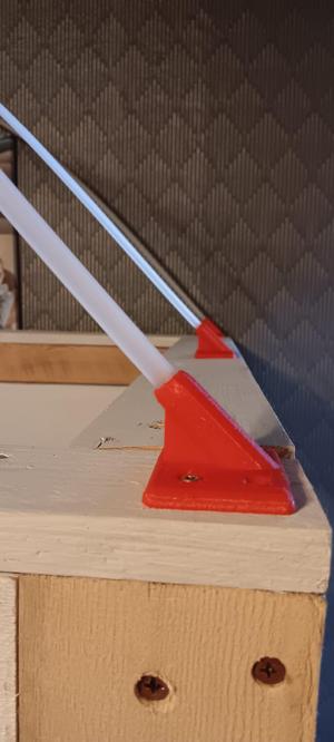 Flexi rod Holder, 25mm, 15mm