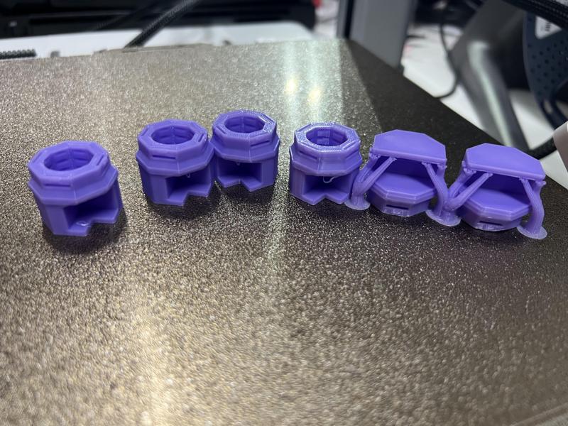Multiboard Corner and Side Mounting Snaps