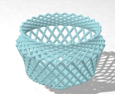 Basket for holding things