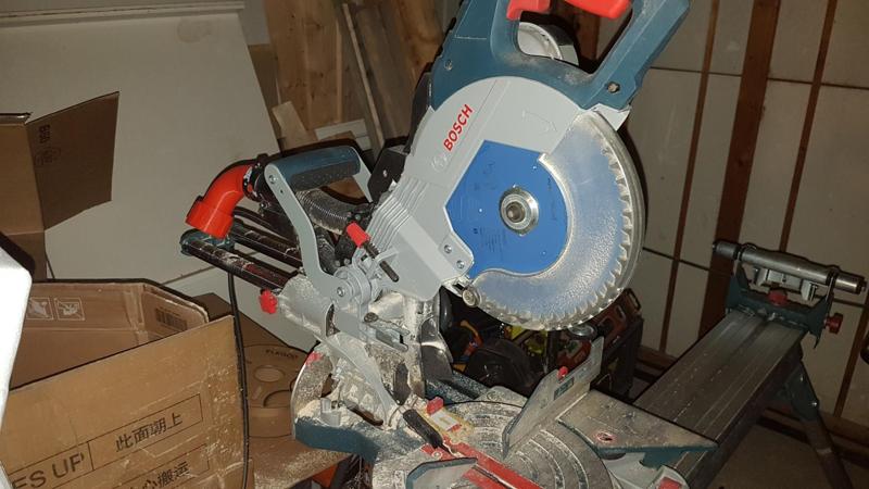 "Quick" connector vaccum hose adapter for Bosch GCM 8 SDE mitre saw