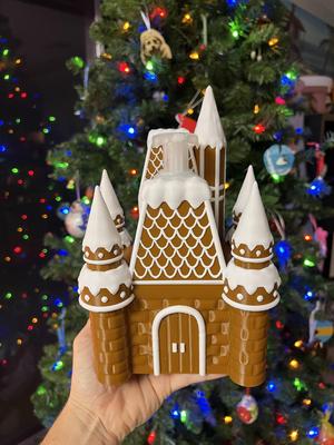 Gingerbread Castle Soap Holder 