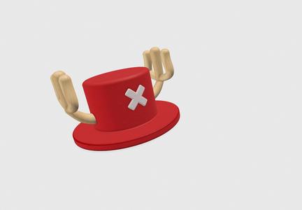 Chopper Hat - One Piece | Updated | (stl, step)