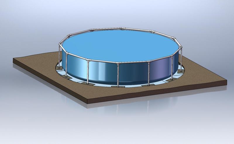 Intex 12'x30'' Prism Frame Pool ASSY