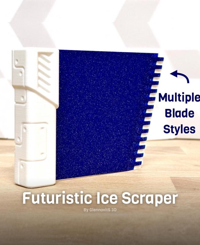 Futuristic Ice Scraper (simple yet detailed - from the future?)