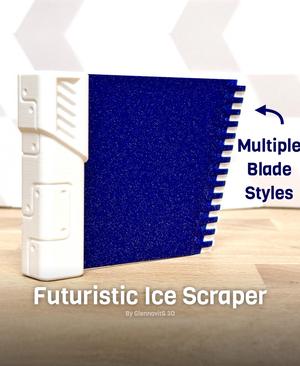 Futuristic Ice Scraper (simple yet detailed - from the future?)