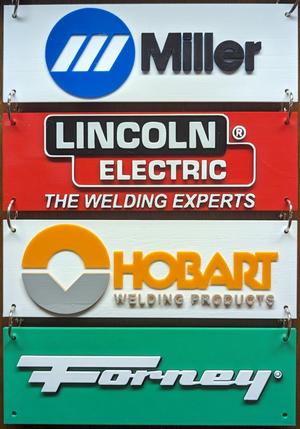 Tool Logos #12  (Miller Electric, Lincoln Electric, Hobart, Forney)