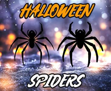Halloween Spider Decorations For Hanging or Sticking