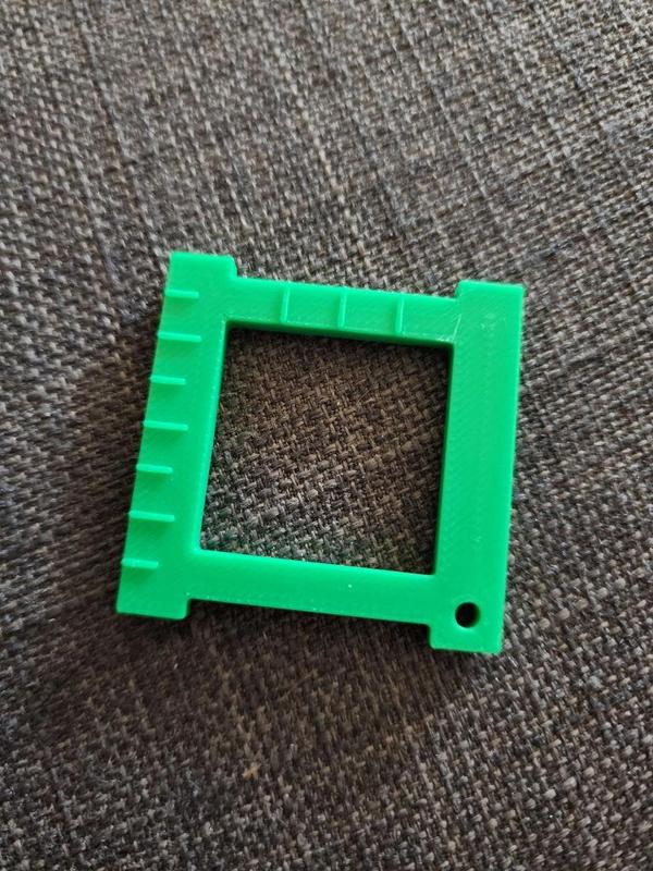 Keychain Yarn Gauge
