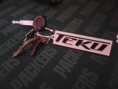 Teku Key chain from hot wheels acceleracers