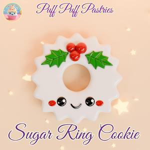 Kawaii Sugar Ring Cookie