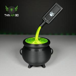 Halloween Cauldron w/ Locking Lid