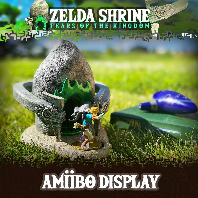Zelda TOTK Shrine, Amiibo Display