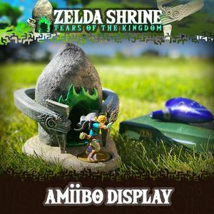 Zelda TOTK Shrine, Amiibo Display