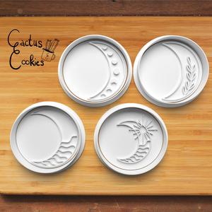 Moon Cookie Cutter set 0128