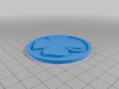 Four Leaf Clover Coin