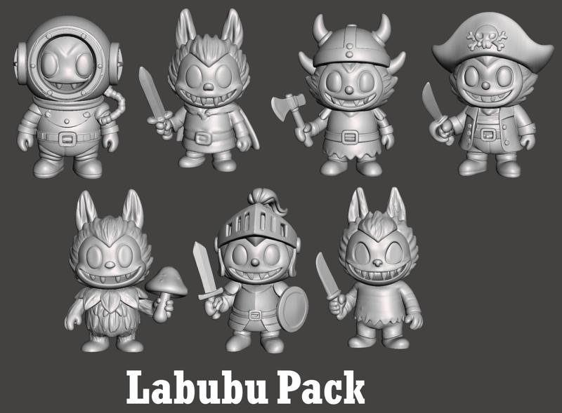 Fantasy Labubu Pack 