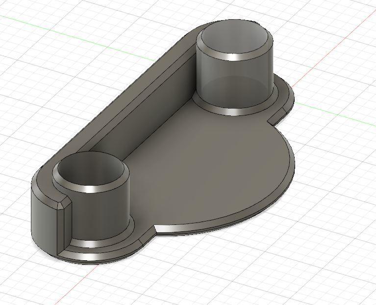 Side-Stoppers and stabilisation for filament shelf from DragoneyeJo