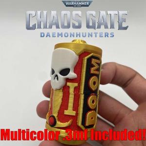 Warhammer 40k Chaos Gate Psyk-out Grenade 3mf Prop Cosplay Darktide