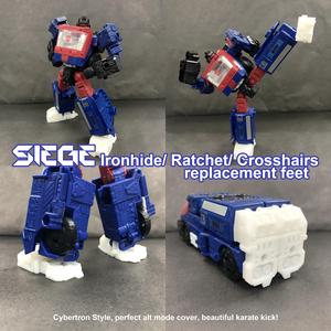 TF Siege Ironhide/Ratchet Feet Upgrades - Cybertron style 