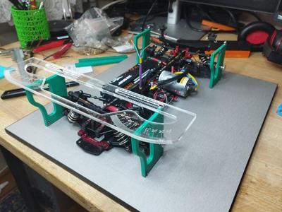 1/10 RC car toe gauge, setup system