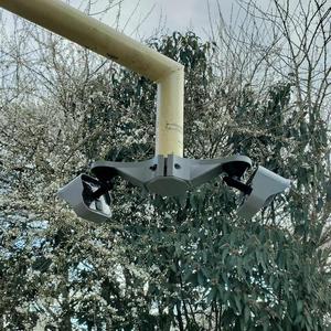 Support de caméra Blink pour mât de parabole - Sécurité et visibilité optimales/Blink Camera Mount for Satellite Dish Pole - Optimal Security and Visibility