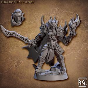 Ildamos Half Blood - Abyss Demon Hero