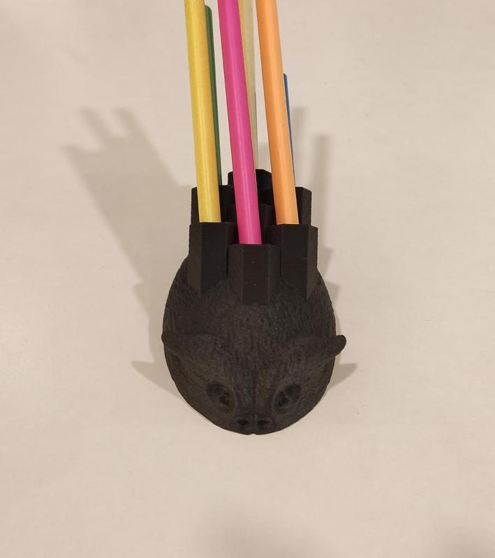Guinea pig pencil holder