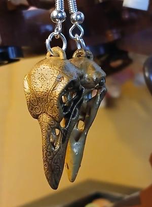 Raven skull Jewellery 