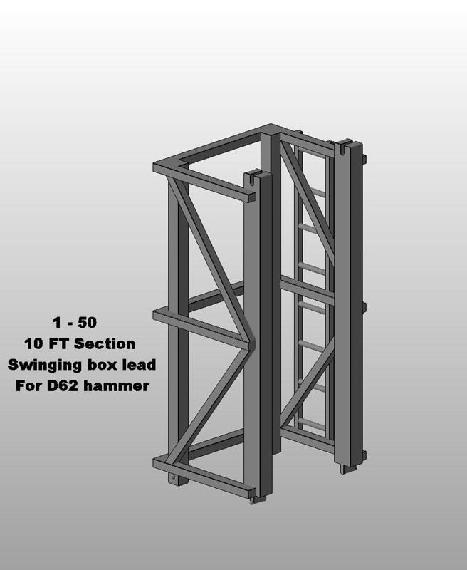 1 - 50 - 10 FT section Swinging box lead.stl