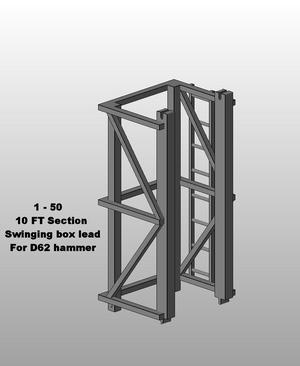 1 - 50 - 10 FT section Swinging box lead.stl