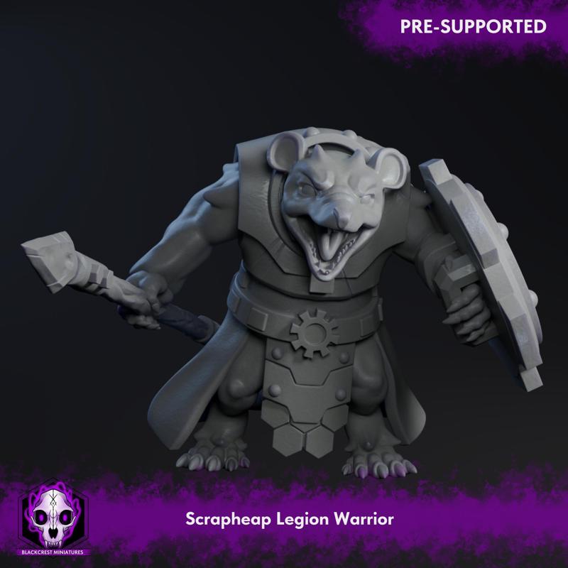 Scrapheap Legion | Possumfolk Warrior A