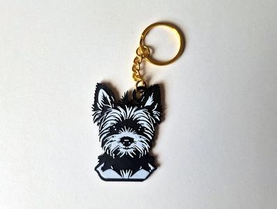Yorkshire keychain