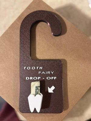 Tooth Fairy Drop Off Hanger