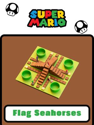Mario Flag Seahorses 