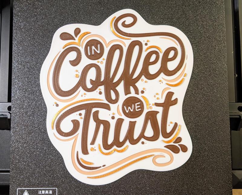 In Coffee We Trust | Home Decor