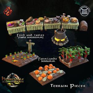 Hobbitdale Scenery Pieces