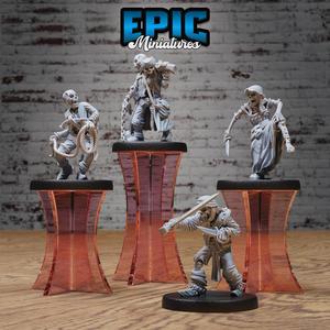 Undead Pirate Crew Set B / Cursed Corsair / Water Bandit / Ship Master / Sea & Ocean Encounter