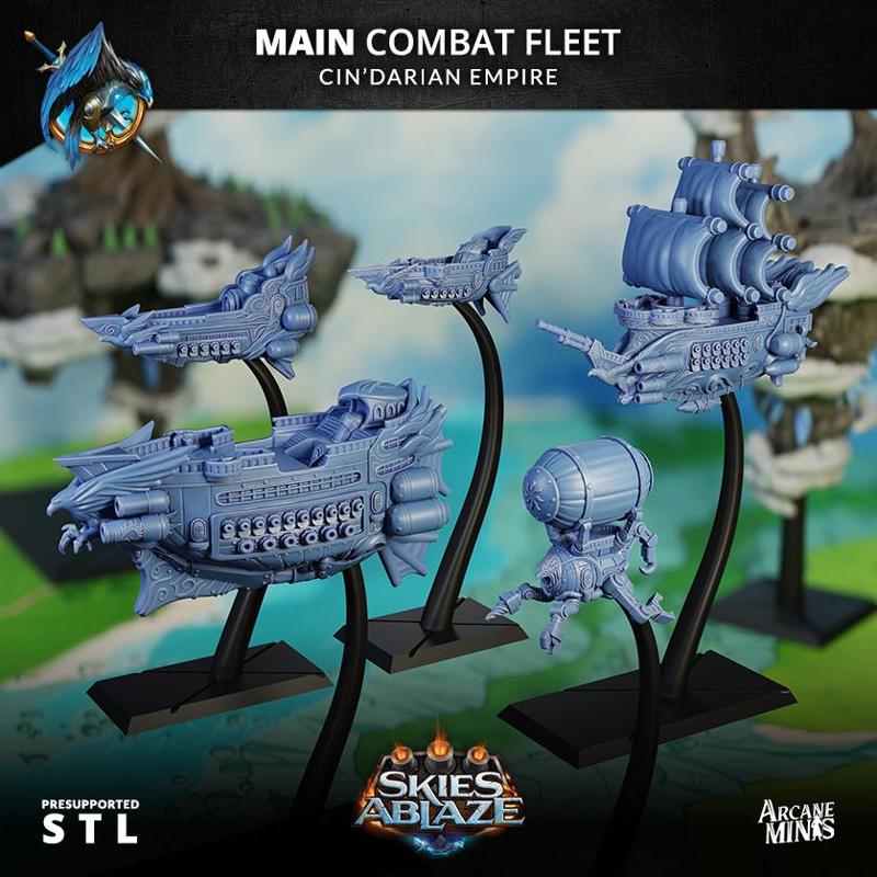 Cin'darian Empire Main Combat Fleet