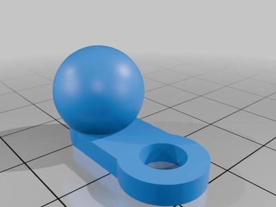 Monitor stand for webcam