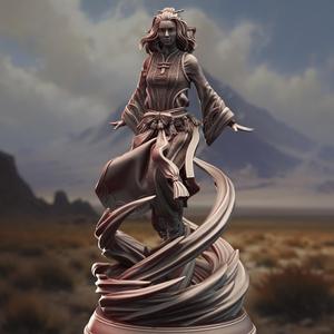 Air Genasi Aeromancer - Avia Shun