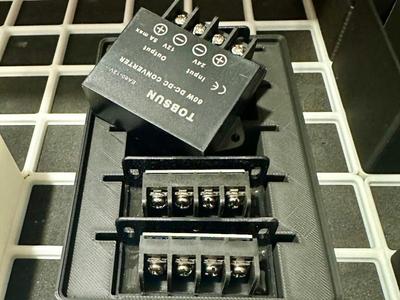 5x 24v To 12v DC-DC Converter Gridfinity Holder