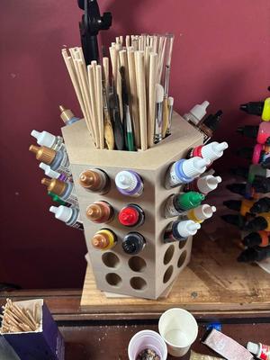 army paint/reaper paint bottle holder 60 count