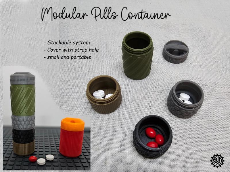 Modular Pills Container