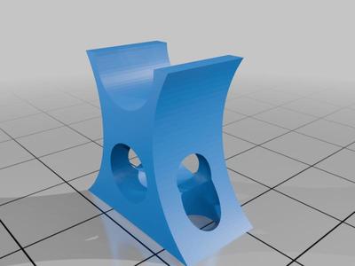 Simple Bike Splashguard to Luggage Rack Mount