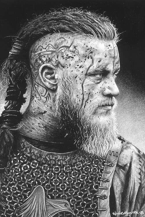 Ragnar Lothbrok - Vikings HueForge